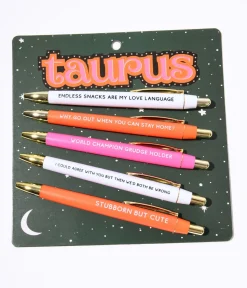 Taurus Pen Set
