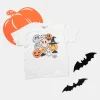 Trick or Treat Faces Youth Graphic Tee