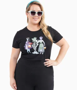 Trick or Treat Ghouls Fitted Graphic Tee