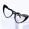 Unique Vintage Black Heart Glasses