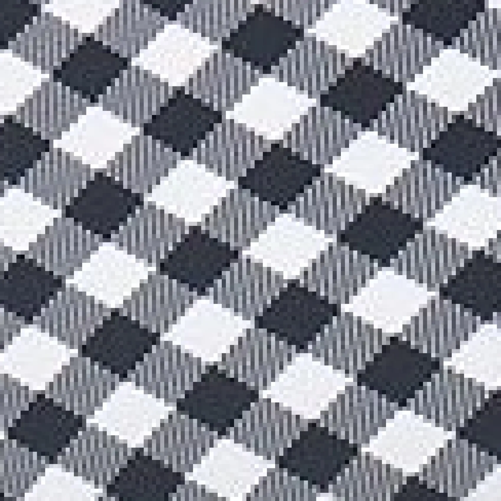 Unique Vintage Plus Size Black & White Bias Gingham Twist Front Halter Swim Top