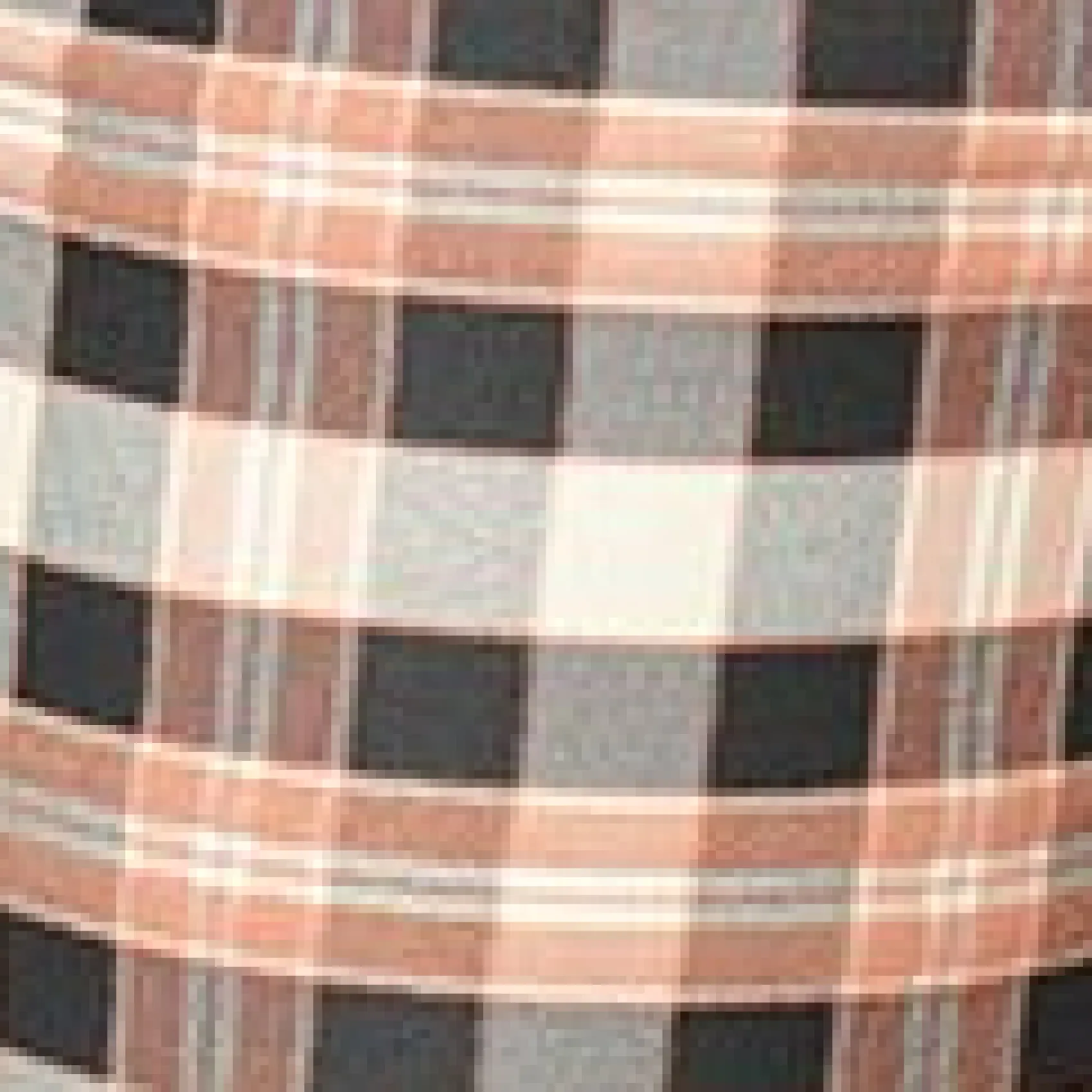 Unique Vintage 1940s Black & Tan Plaid Sailor Pants