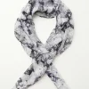 Unique Vintage Wild Horses Print Hair Scarf
