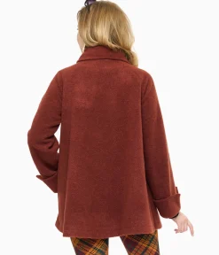 Voodoo Vixen 1960s Brown A-Line Coat