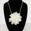 White Flower Necklace