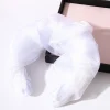 White Organza Wave Padded Headband
