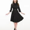 Witchwood Bags Black Lace Shelley Fit & Flare Dress